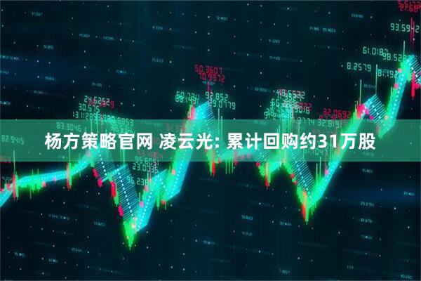 杨方策略官网 凌云光: 累计回购约31万股